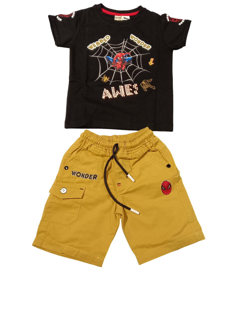 Spider-Man-themed clothing set for kids D.12.10125 B.2916 Spider-Man-themed clothing set for kids D.12.10125 B.2916