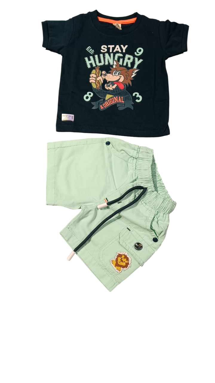 Kids T-Shirt & Shorts Set D.9.TM130 B.2897 Kids T-Shirt & Shorts Set D.9.TM130 B.2897
