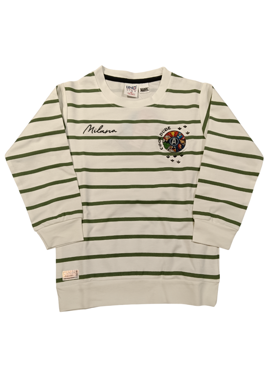 Milano Striped T-Shirt & Cargo Jogger Set D.11.4006 B. Milano Striped T-Shirt & Cargo Jogger Set D.11.4006 B.