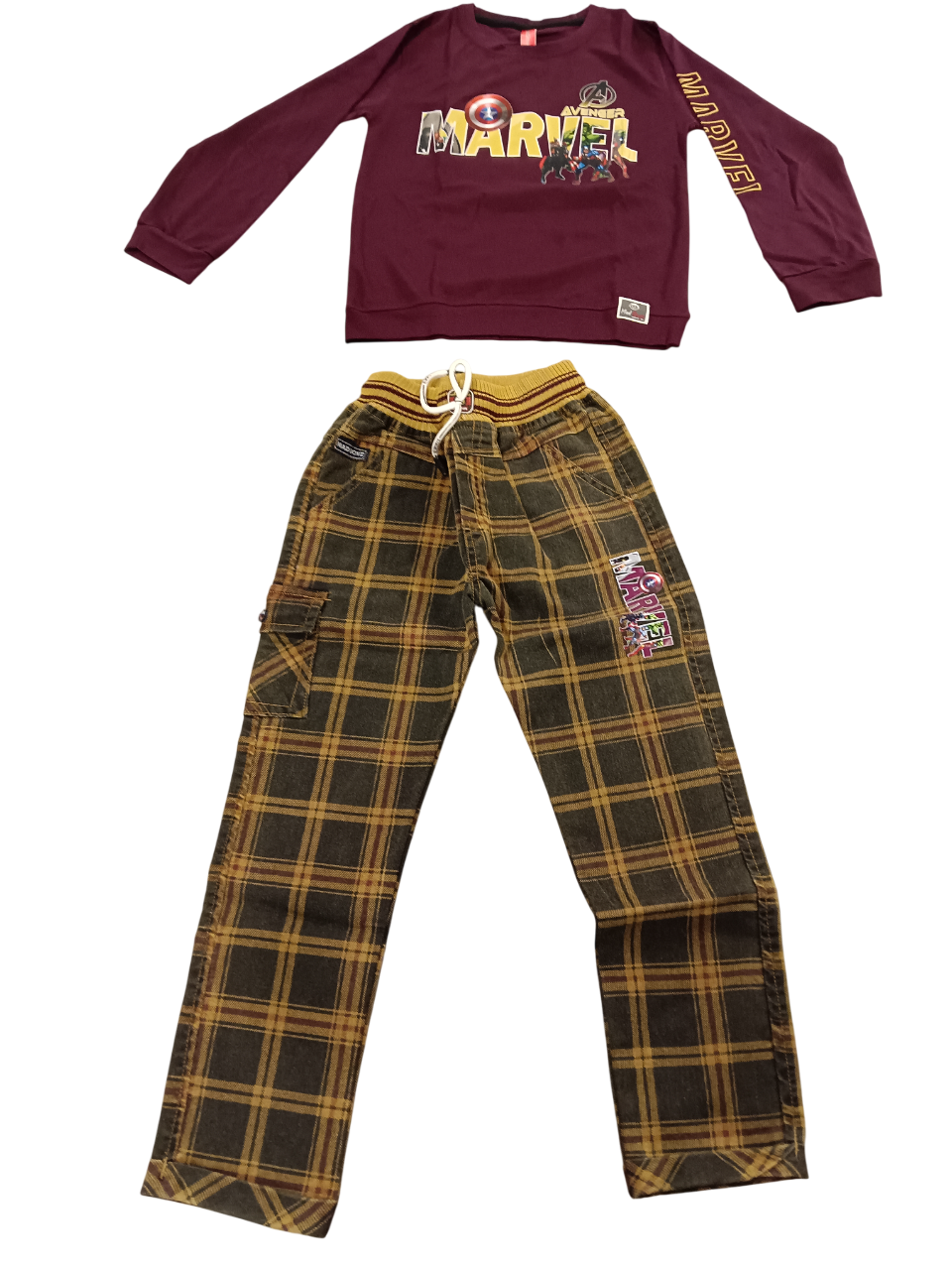 Marvel Superhero Kids Outfit (2-Piece Set) D.13/3 B.4346 Marvel Superhero Kids Outfit (2-Piece Set) D.13/3 B.4346