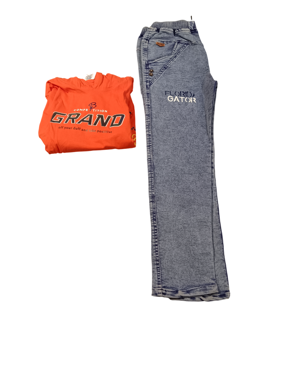 Kids Racing Theme Clothing Set D.1/6 B.3787 Kids Racing Theme Clothing Set D.1/6 B.3787