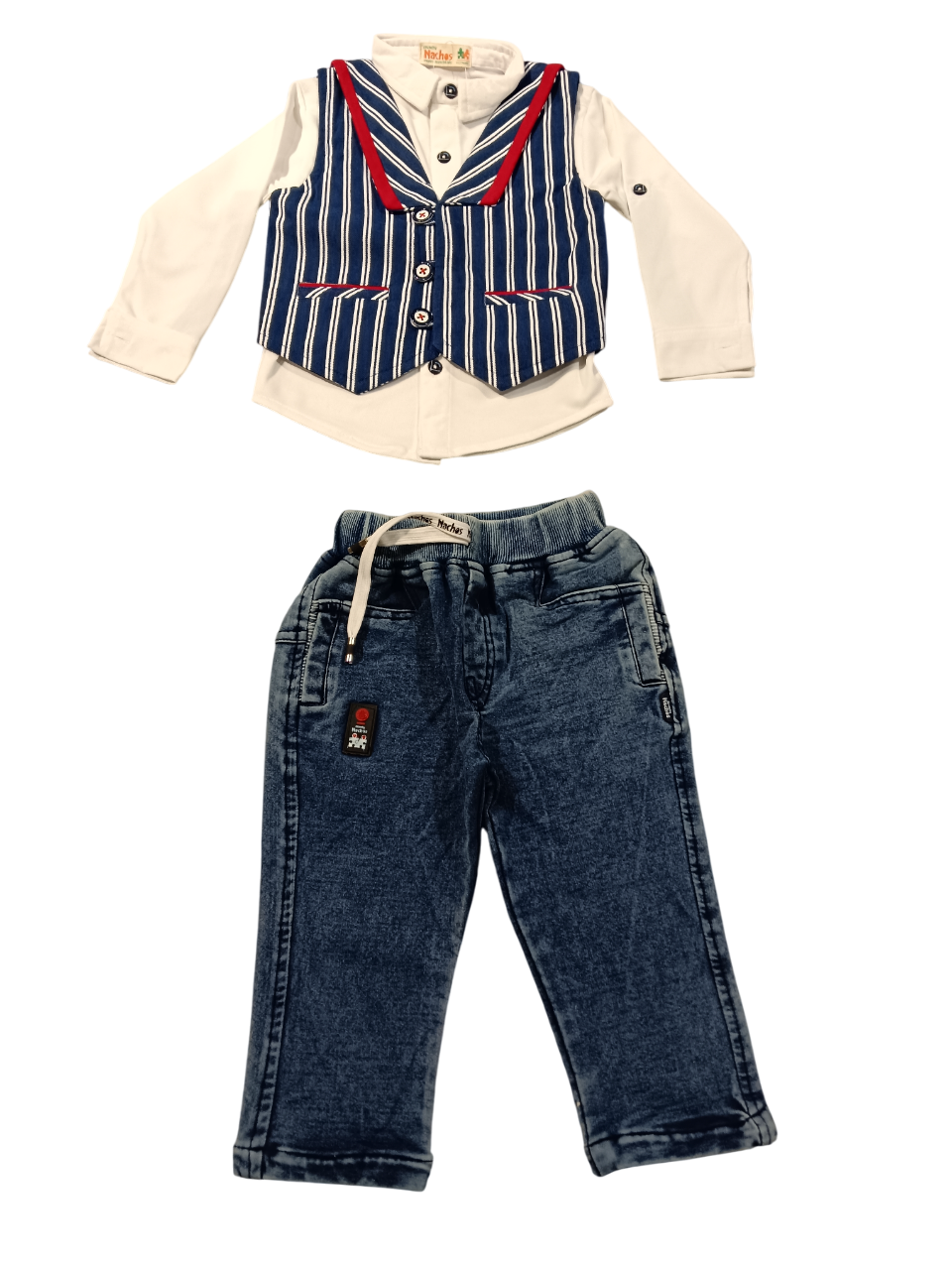 Classic Striped Waistcoat Set D.55/8 B.4091 Classic Striped Waistcoat Set D.55/8 B.4091