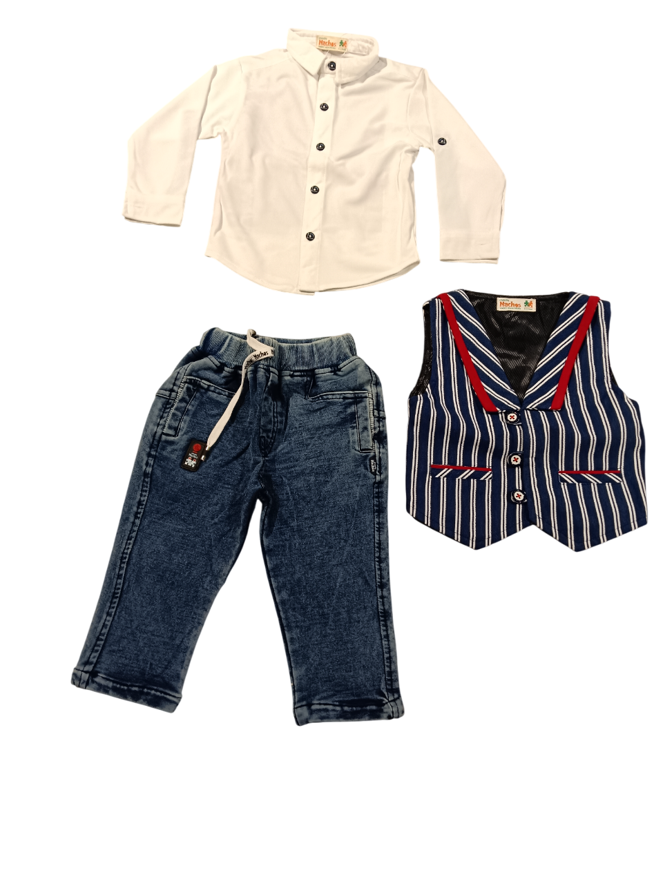 Classic Striped Waistcoat Set D.55/8 B.4091 Classic Striped Waistcoat Set D.55/8 B.4091