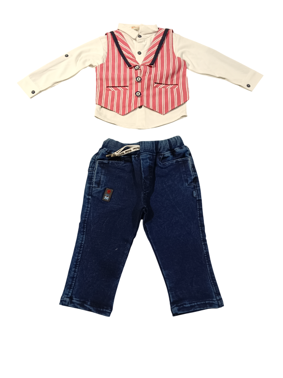 Classic Striped Waistcoat Set D.55/8 B.4091 Classic Striped Waistcoat Set D.55/8 B.4091