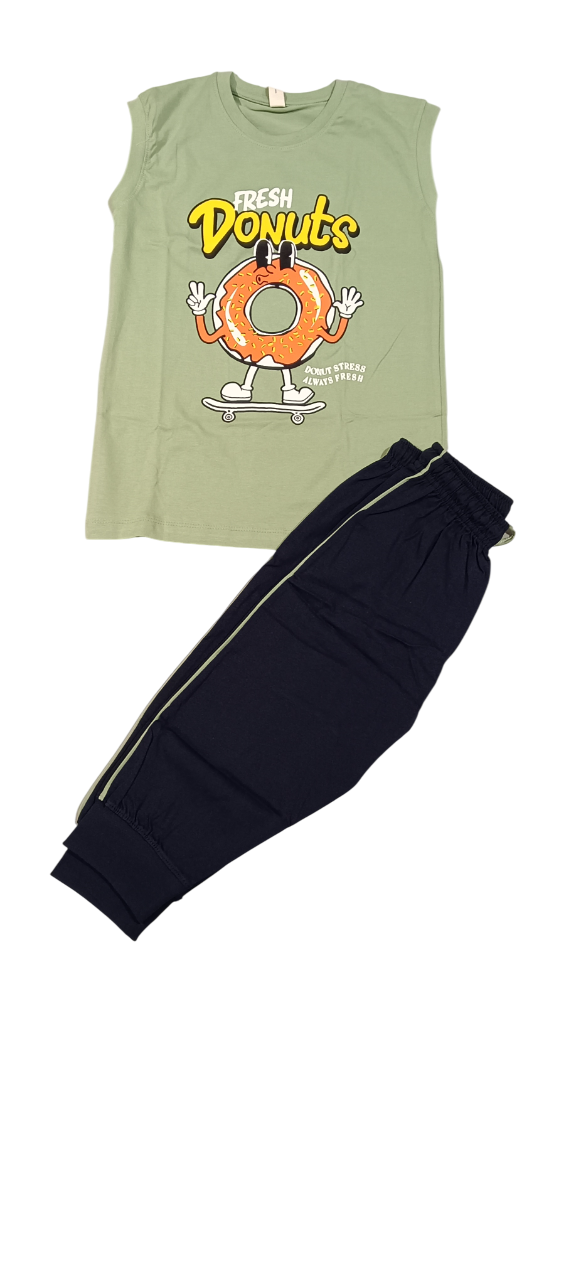 Kids 2-Piece Clothing Set – “Fresh Donuts” Design D.4/36 B.5415 Kids 2-Piece Clothing Set – “Fresh Donuts” Design D.4/36 B.5415