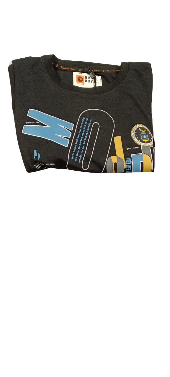 Boys Full Sleeve Printed T-Shirt D.2/18 B.2486 Boys Full Sleeve Printed T-Shirt D.2/18 B.2486
