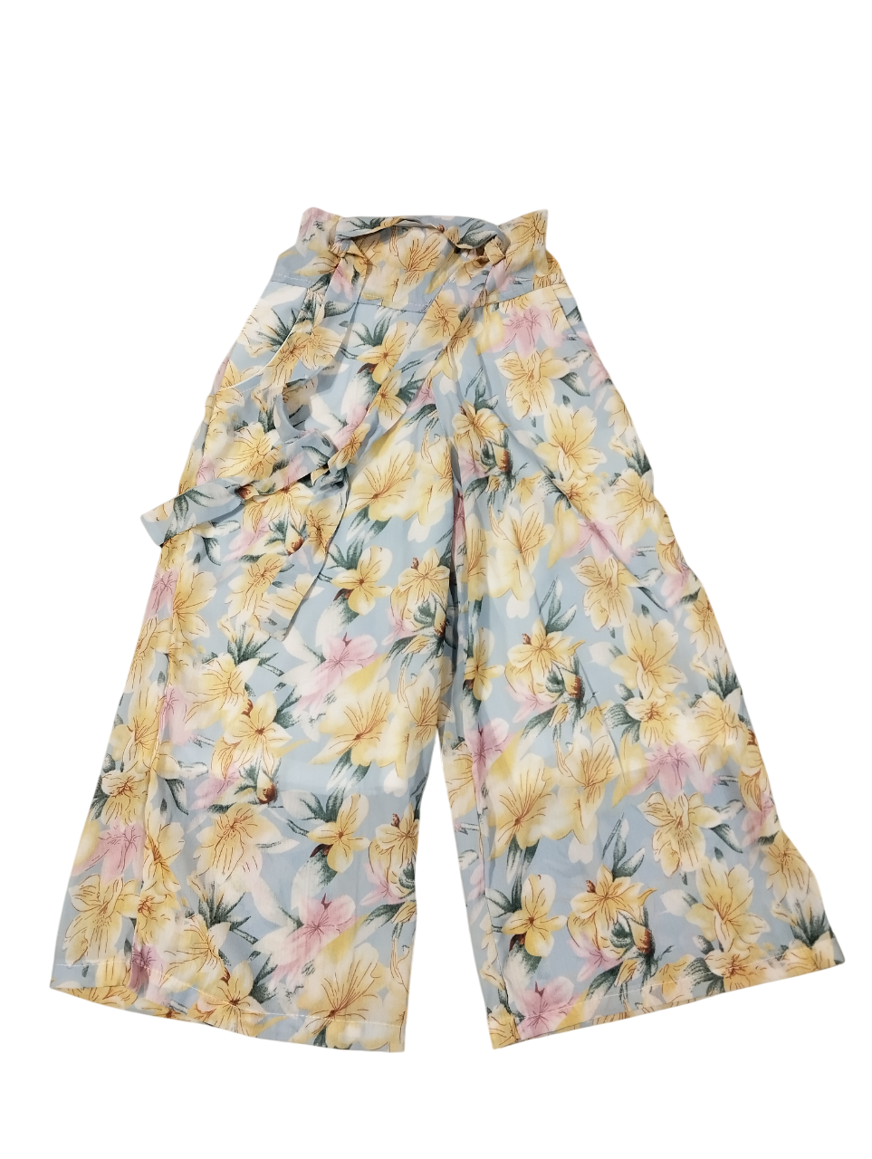 Elegant Floral Printed Girls' Co-Ord Set D.5.2049 B.3676 Elegant Floral Printed Girls' Co-Ord Set D.5.2049 B.3676