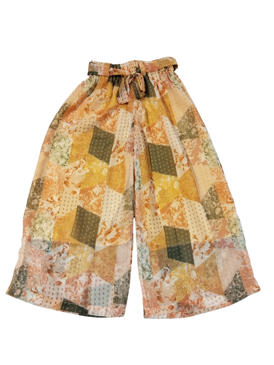 Trendy Patchwork Print Girls' Co-Ord Set D.7.2042 B.3686 Trendy Patchwork Print Girls' Co-Ord Set D.7.2042 B.3686