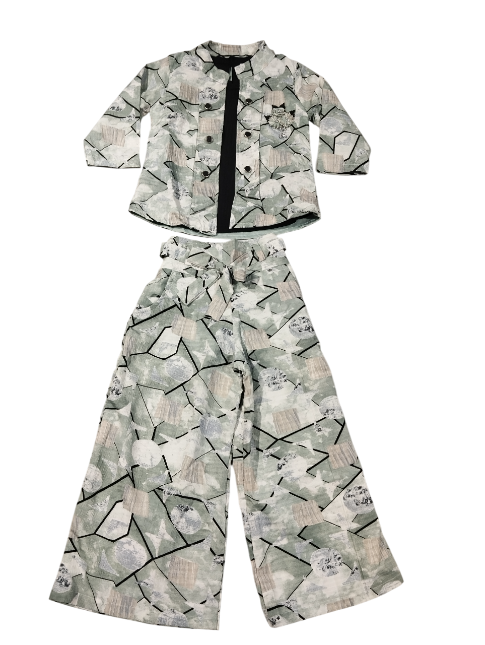 Girls' Co-Ord Set (Top and Bottom) D.3.2052 B.3664 Girls' Co-Ord Set (Top and Bottom) D.3.2052 B.3664