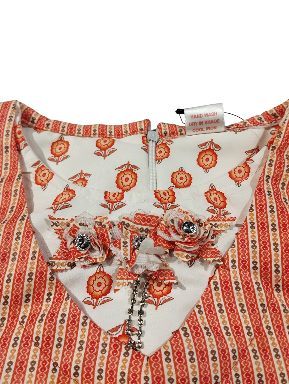 Ethnic Style Girls' Printed Top & Skirt Set D.11.1101 B.3709 Ethnic Style Girls' Printed Top & Skirt Set D.11.1101 B.3709