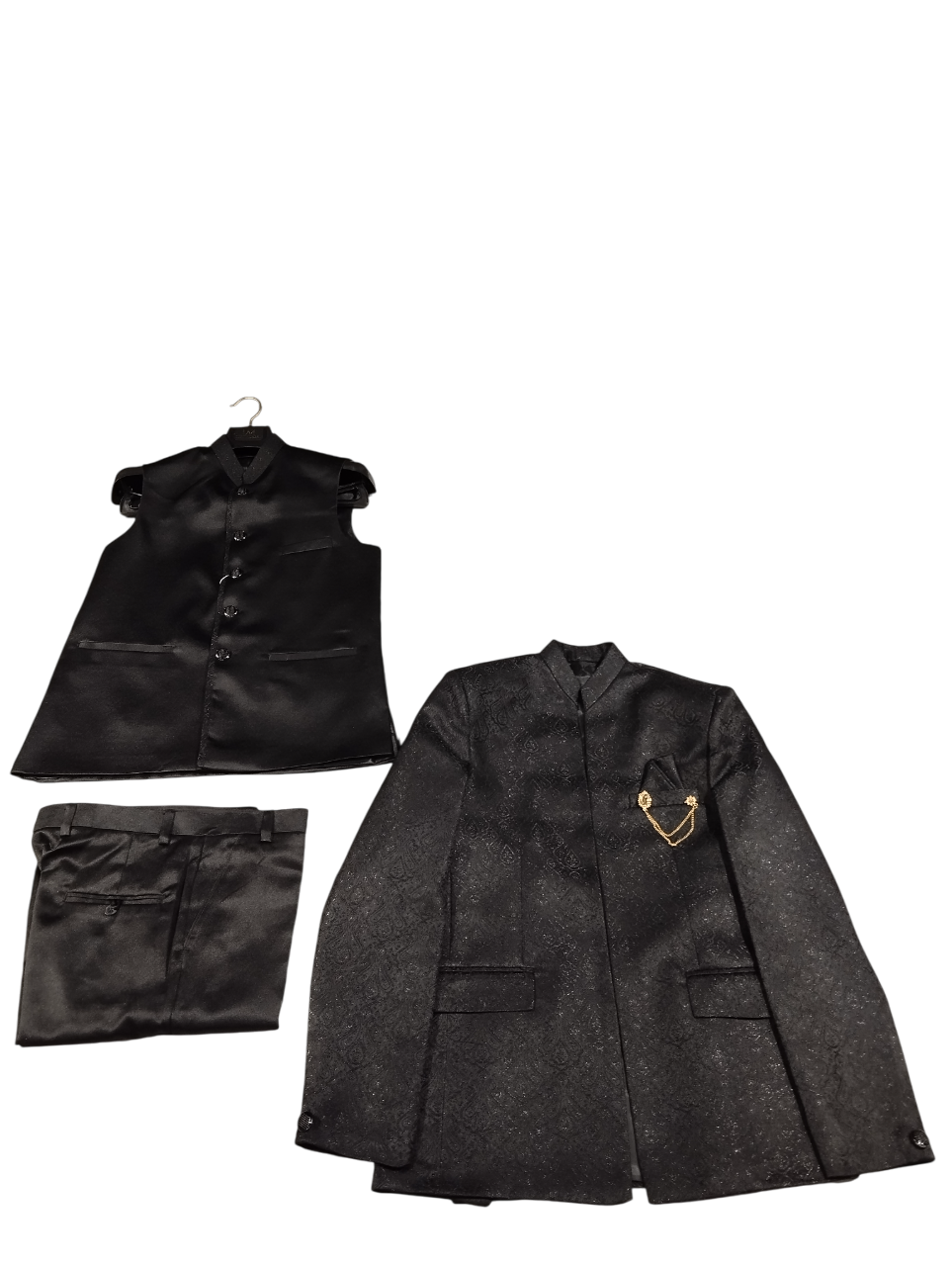 ELEGANT BLACK MEN SUITS D.3L005 B.1874 ELEGANT BLACK MEN SUITS D.3L005 B.1874