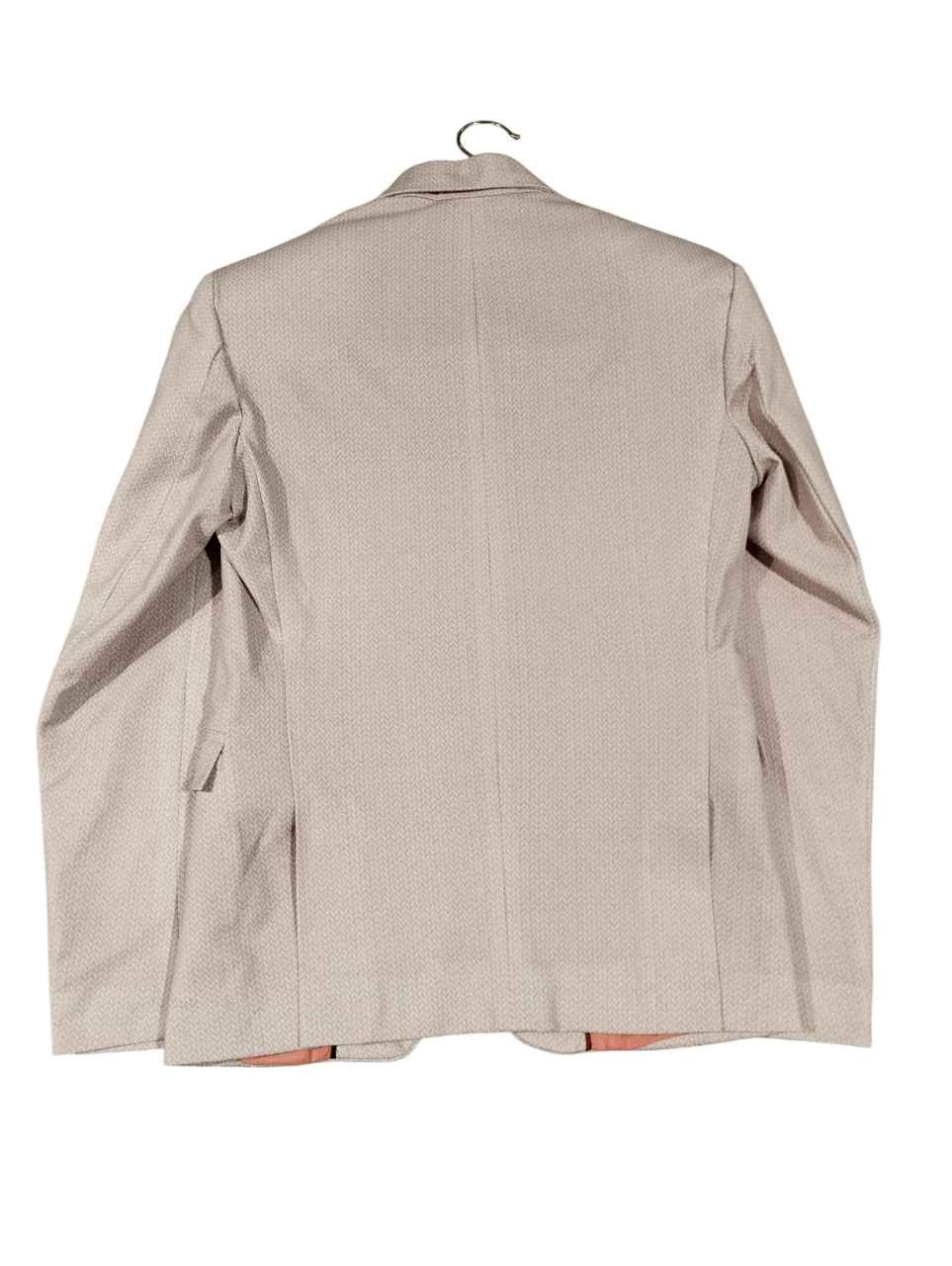 Men's Light Beige Textured Blazer D.BL127 B.1864 Men's Light Beige Textured Blazer D.BL127 B.1864