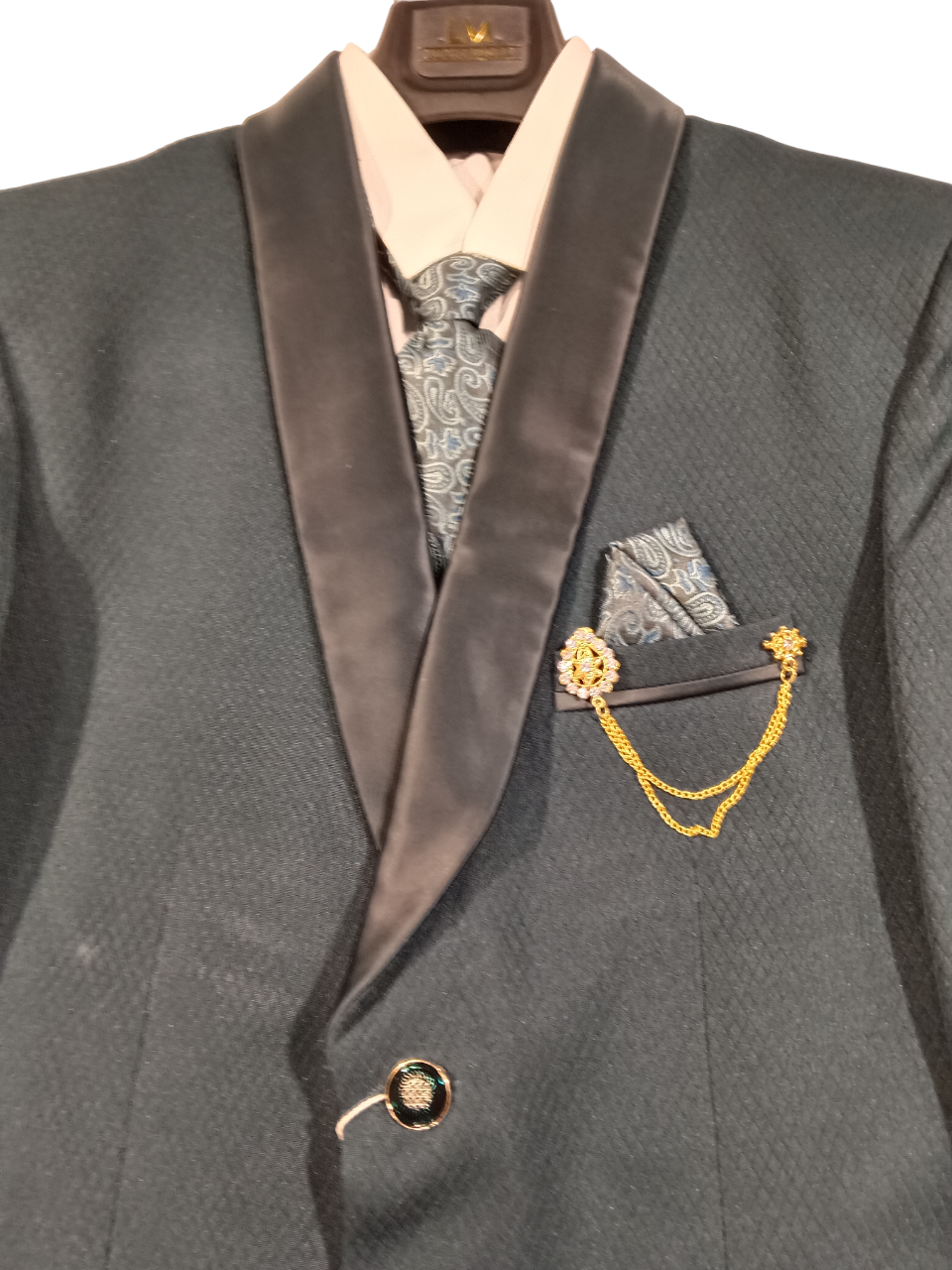 Menβs Formal suit β Deep Teal Green D.5L058 B.1934 Menβs Formal suit β Deep Teal Green D.5L058 B.1934