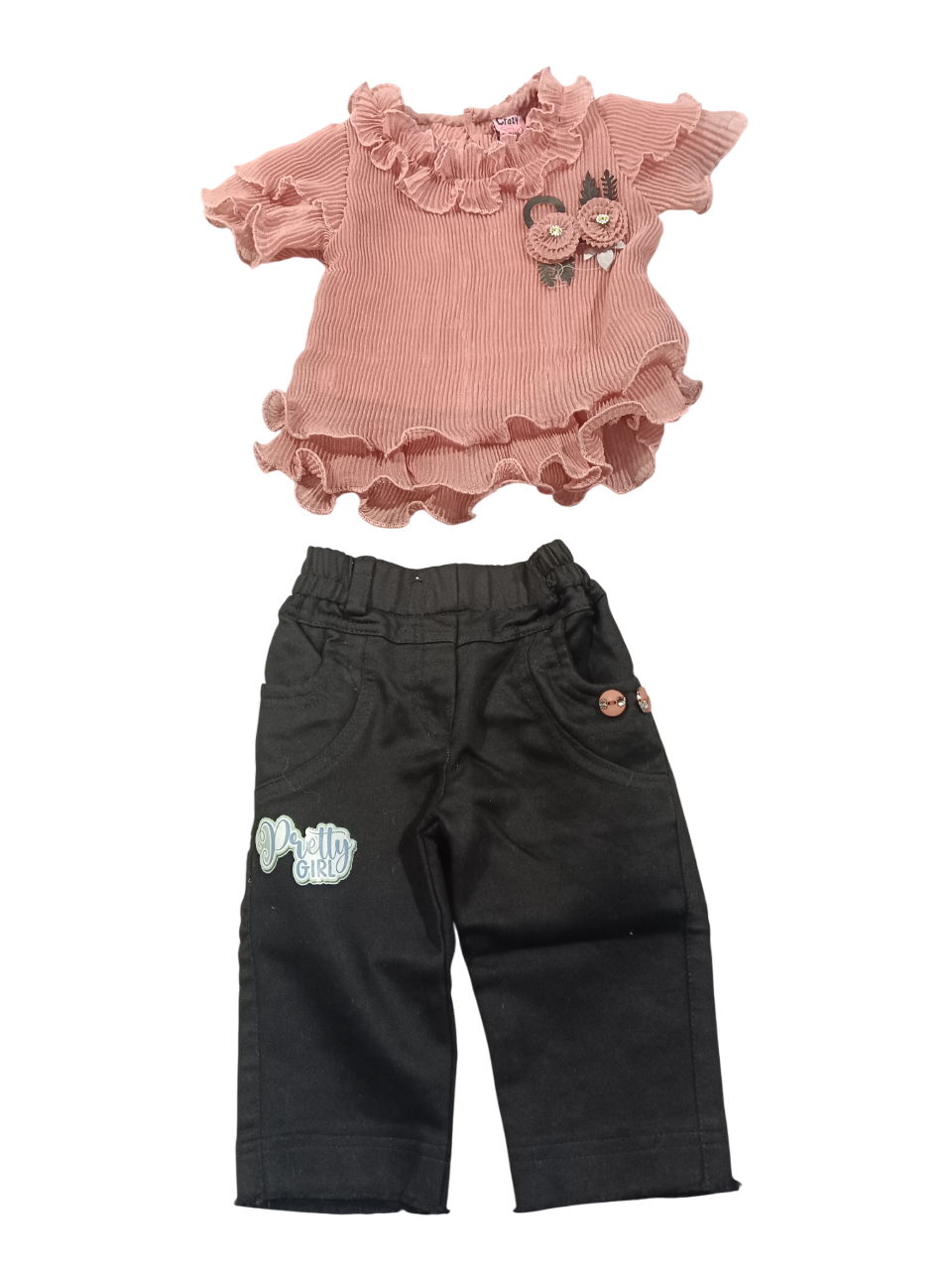 Kids Fancy Top & Pant Set D.8372 Kids Fancy Top & Pant Set D.8372