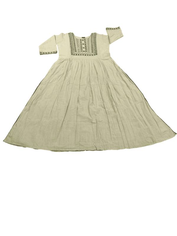 Mirror Embroidery Flared Kurta Set D.18.3923 Mirror Embroidery Flared Kurta Set D.18.3923