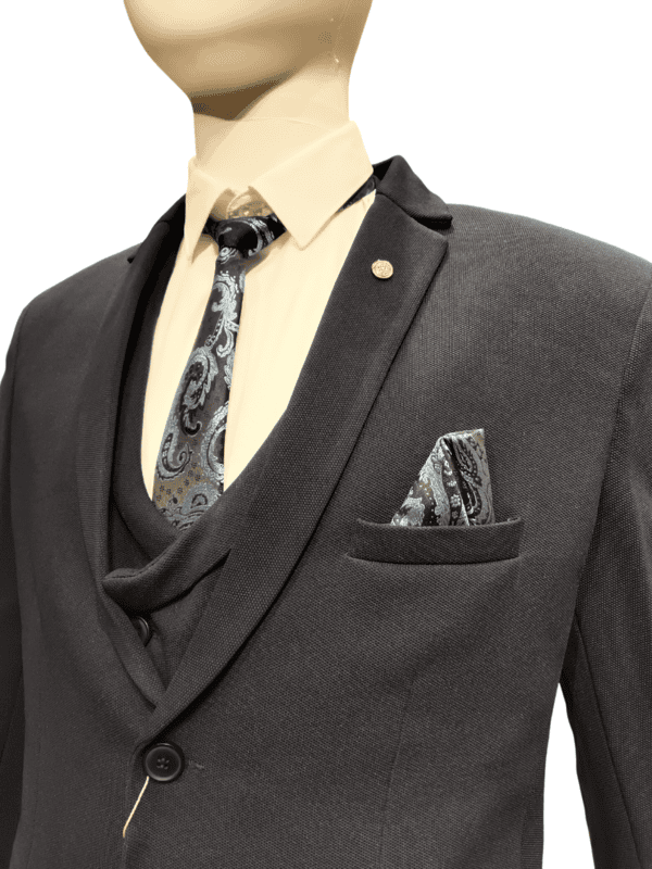 Menβs 5-Piece Navy Blue Suit Set D.5L007 B.1932 Menβs 5-Piece Navy Blue Suit Set D.5L007 B.1932