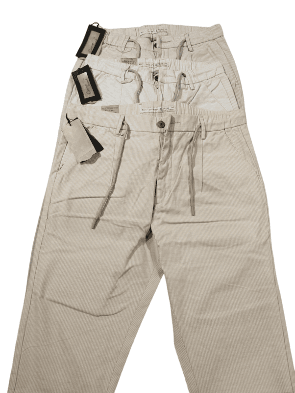 Menβs Striped Cotton Drawstring Pants D.4070 Menβs Striped Cotton Drawstring Pants D.4070