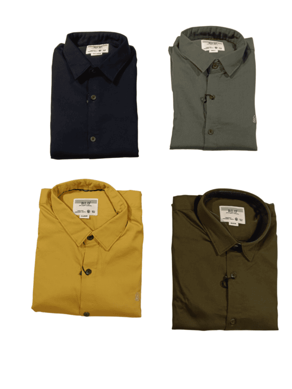 BLD Solid Premium Cotton Shirt D.6007 BLD Solid Premium Cotton Shirt D.6007