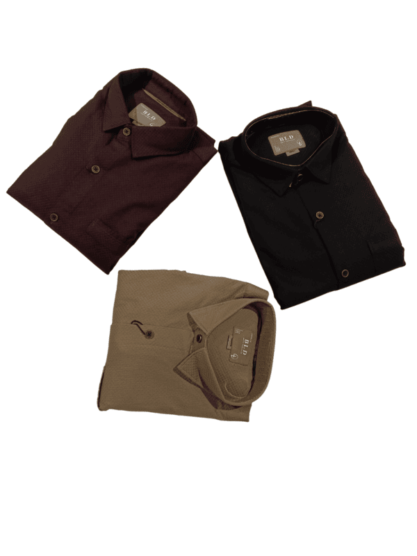 B.L.D Textured Cotton Shirts D.4156 B.L.D Textured Cotton Shirts D.4156