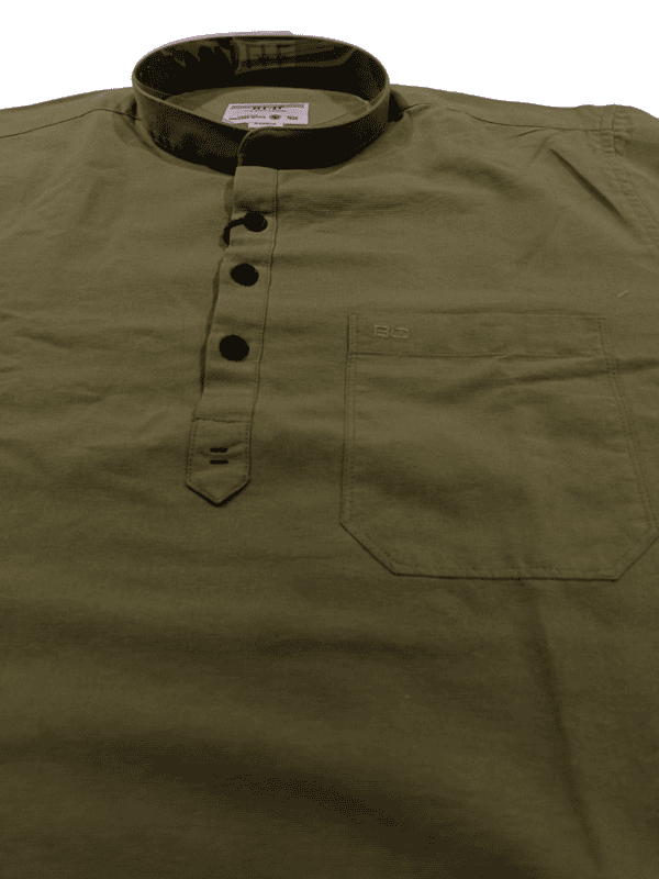 BLACK STONE BLD Mandarin Collar Cotton Shirts D.2009 BLACK STONE BLD Mandarin Collar Cotton Shirts D.2009
