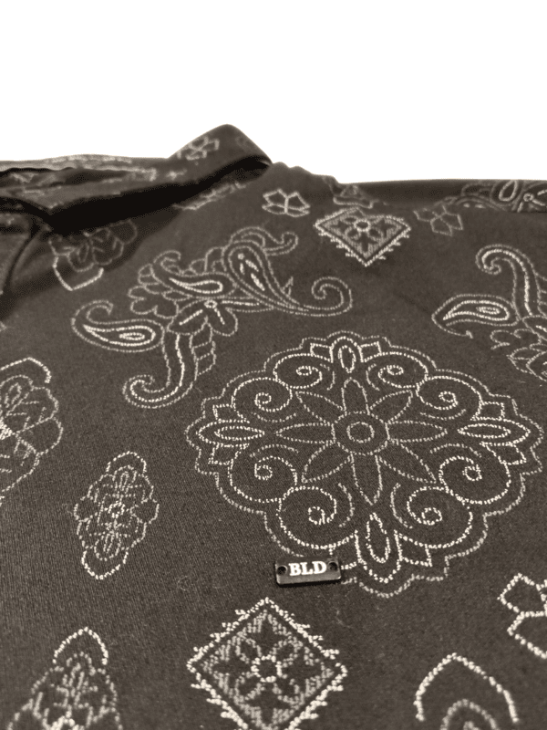 BLACK STONE Premium Printed Cotton Shirts D.6838 BLACK STONE Premium Printed Cotton Shirts D.6838