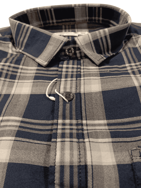 Black & Stars Cotton Rich Checkered Shirt D.6068 Black & Stars Cotton Rich Checkered Shirt D.6068
