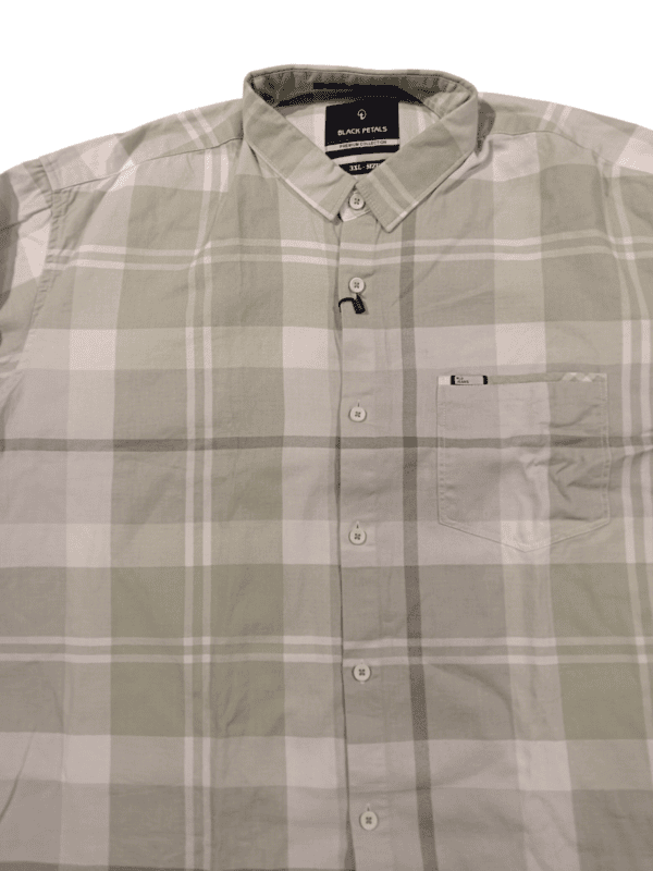 Black Petals Premium Collection Check Shirt D.5000 Black Petals Premium Collection Check Shirt D.5000