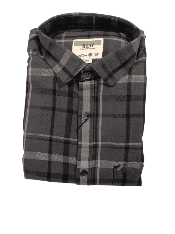 BLD Checkered Casual Shirts D.8102 BLD Checkered Casual Shirts D.8102
