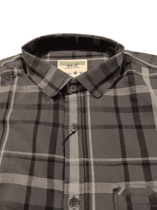 BLD Checkered Casual Shirts D.8102 BLD Checkered Casual Shirts D.8102