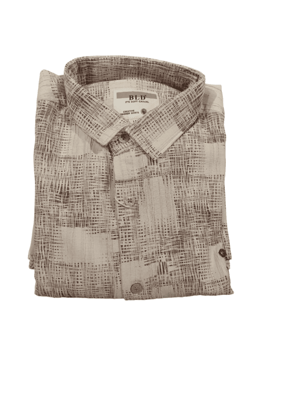 Abstract Textured Designer Shirt D.8165 Abstract Textured Designer Shirt D.8165