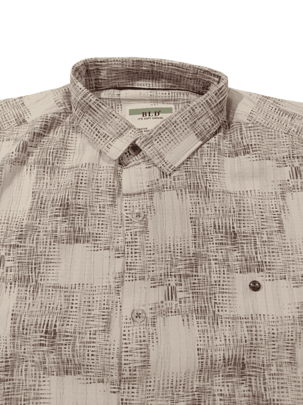 Abstract Textured Designer Shirt D.8165 Abstract Textured Designer Shirt D.8165