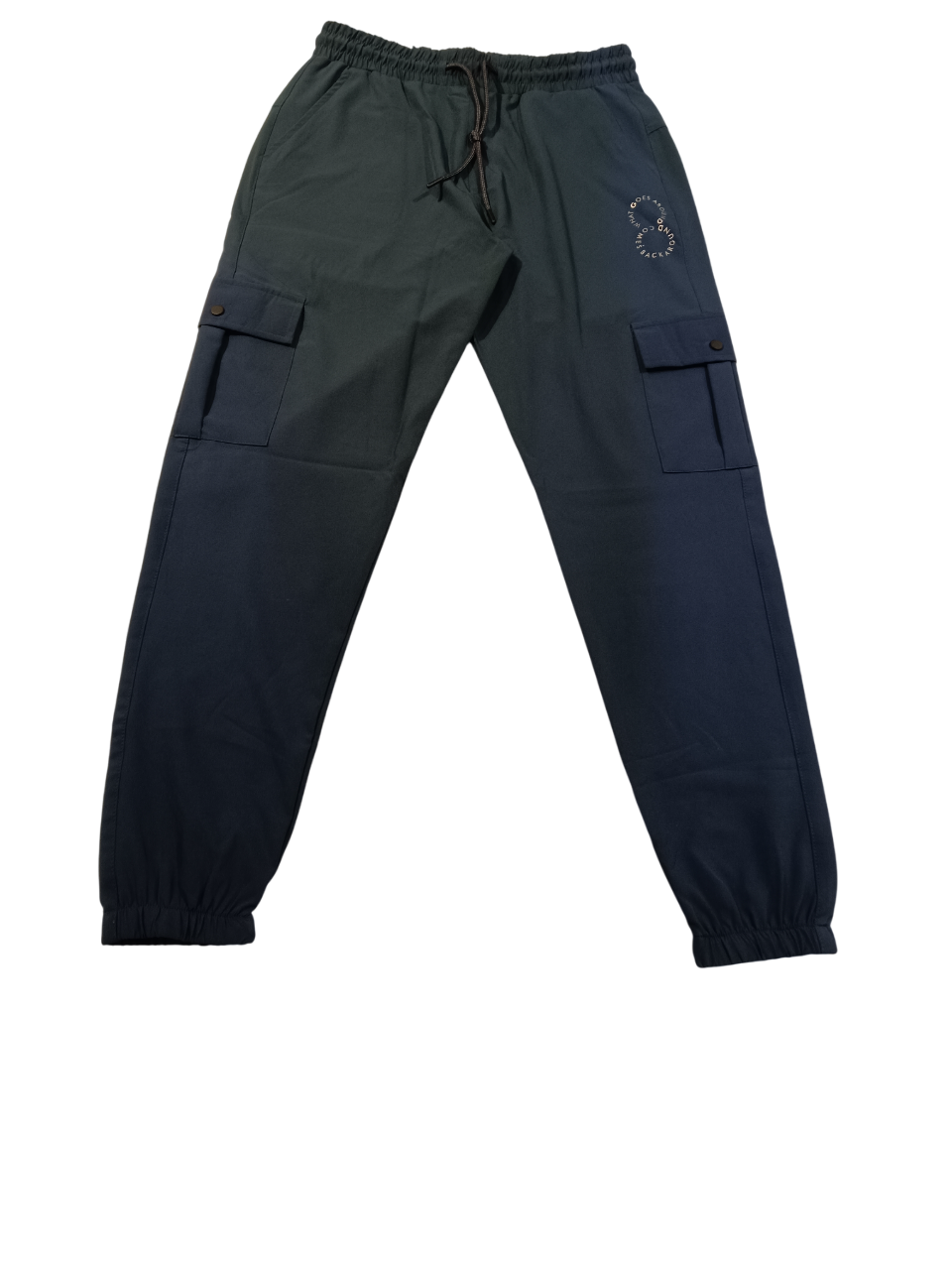 "Go Back" Printed Urban Cargo Joggers "Go Back" Printed Urban Cargo Joggers