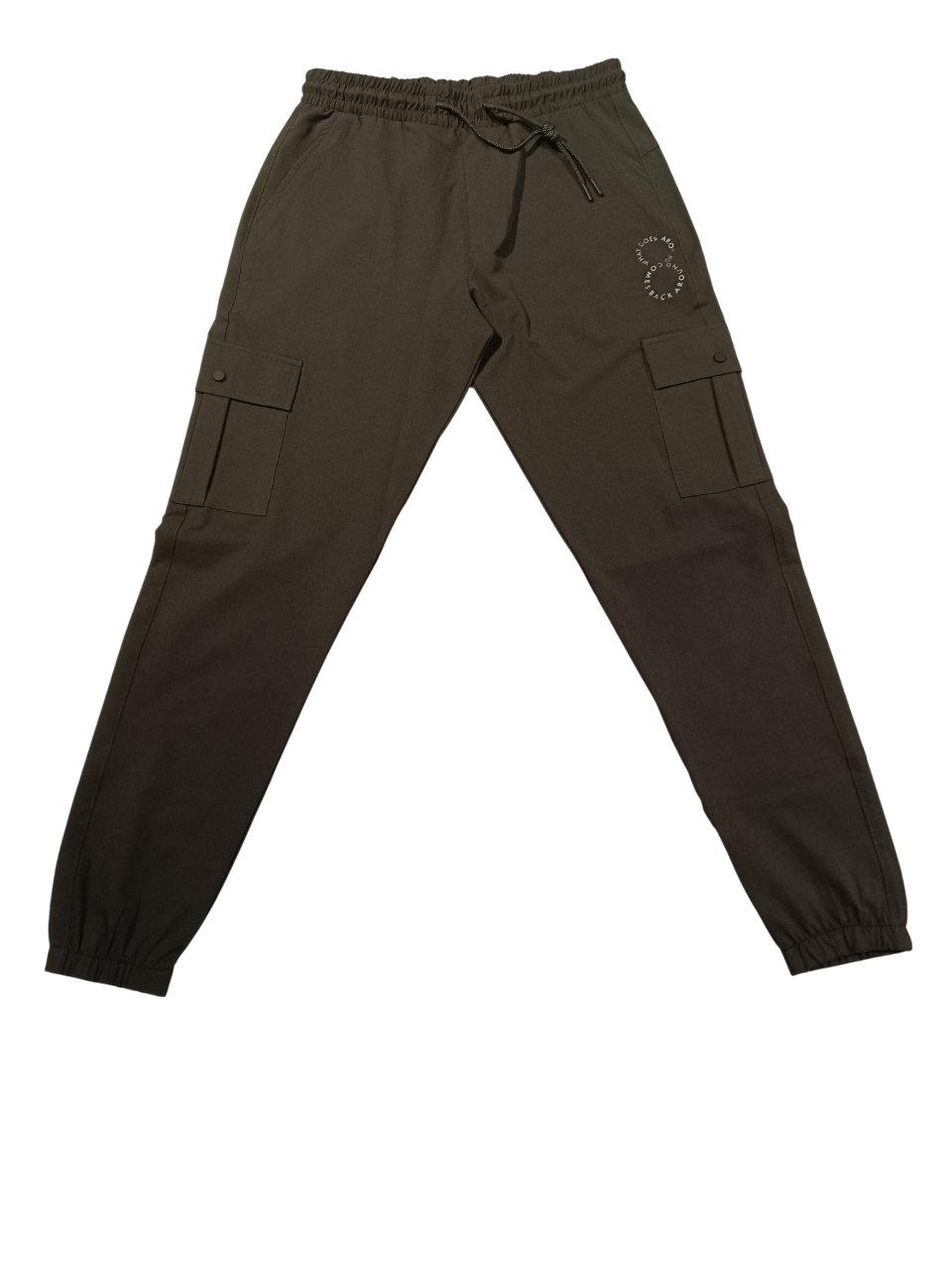 "Go Back" Printed Urban Cargo Joggers "Go Back" Printed Urban Cargo Joggers