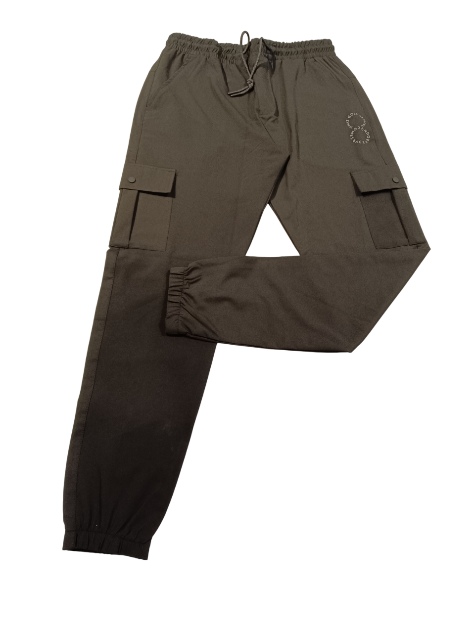 "Go Back" Printed Urban Cargo Joggers "Go Back" Printed Urban Cargo Joggers