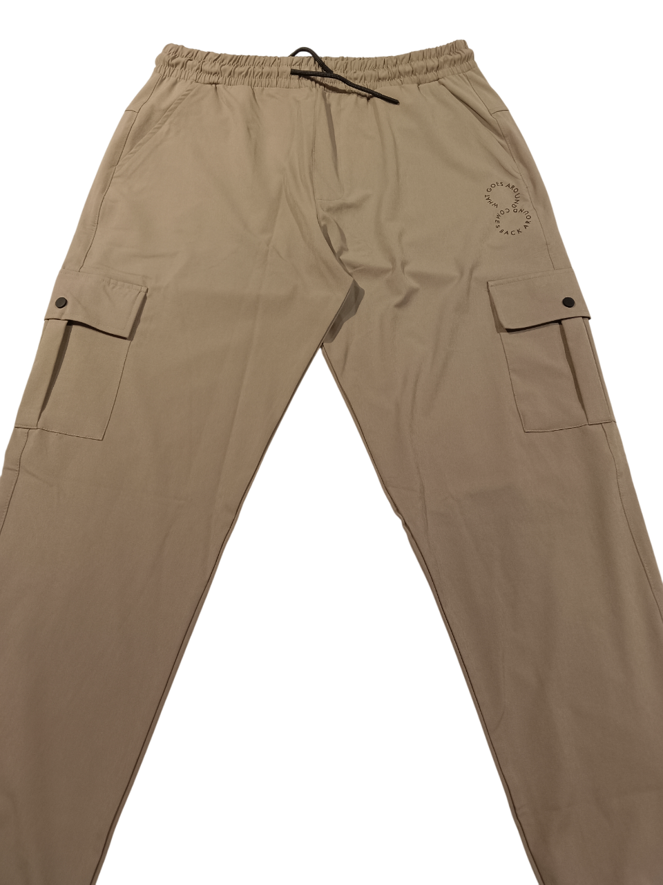 "Go Back" Printed Urban Cargo Joggers "Go Back" Printed Urban Cargo Joggers