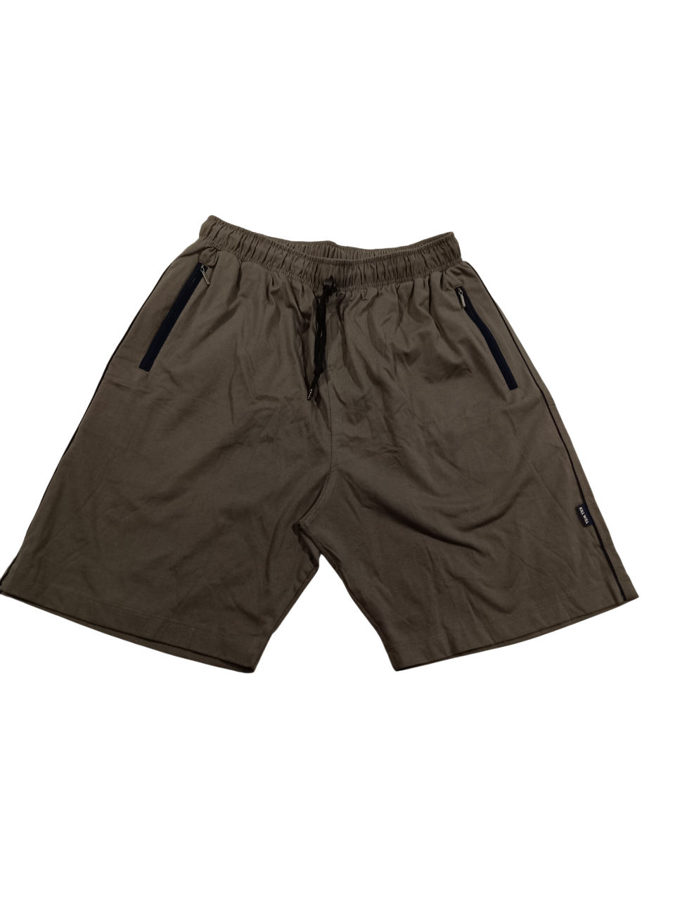 Men’s Solid Zipper Pocket Jogger Shorts D.1/21 Men’s Solid Zipper Pocket Jogger Shorts D.1/21